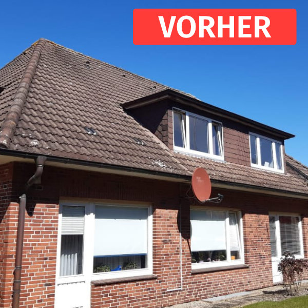 Dach vor der Dachbeschichtung Schweinfurt